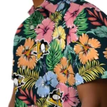Pittsburgh Penguins Hawaiian Shirt – Brilliant Hibiscus Garden
