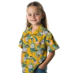 Pittsburgh Penguins Hawaiian Shirt – Flamingo and Hibiscus