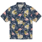 Pittsburgh Penguins Hawaiian Shirt – Flamingo Hibiscus
