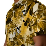 Pittsburgh Penguins Hawaiian Shirt – Hibiscus Arrangement