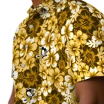Pittsburgh Penguins Hawaiian Shirt – Hibiscus Blooms