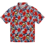 Pittsburgh Penguins Hawaiian Shirt – Hibiscus Fiesta
