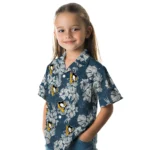 Pittsburgh Penguins Hawaiian Shirt – Hibiscus Flowers