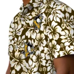 Pittsburgh Penguins Hawaiian Shirt – Hibiscus Motif