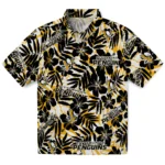 Pittsburgh Penguins Hawaiian Shirt – Hibiscus Overlay