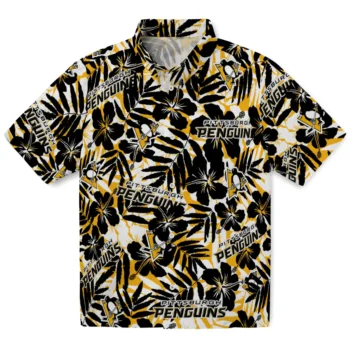 pittsburgh penguins hibiscus overlay hawaiian shirts best selling