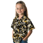 Pittsburgh Penguins Hawaiian Shirt – Hibiscus Overlay