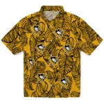 Pittsburgh Penguins Hawaiian Shirt – Leaf Outline