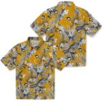 Pittsburgh Penguins Hawaiian Shirt – Palm Leaves
