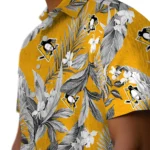 Pittsburgh Penguins Hawaiian Shirt – Palm Leaves
