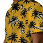 Pittsburgh Penguins Hawaiian Shirt – Palm Tree Motif