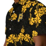 Pittsburgh Pirates Hawaiian Shirt – 50th State Flower