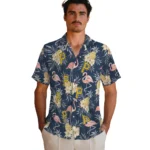 Pittsburgh Pirates Hawaiian Shirt – Flamingo Hibiscus