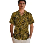 Pittsburgh Pirates Hawaiian Shirt – Leaf Outline
