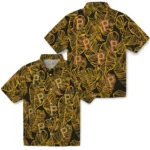Pittsburgh Pirates Hawaiian Shirt – Leaf Outline