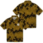 Pittsburgh Steelers Hawaiian Shirt – 50th State Flower