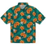 Pittsburgh Steelers Hawaiian Shirt – Hibiscus and Palm Leaves