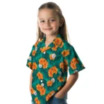 Pittsburgh Steelers Hawaiian Shirt – Hibiscus and Palm Leaves