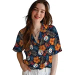 Pittsburgh Steelers Hawaiian Shirt – Hibiscus Foliage