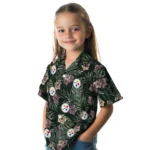 Pittsburgh Steelers Hawaiian Shirt – Hibiscus Leaves Pattern