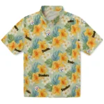 Pittsburgh Steelers Hawaiian Shirt – Hibiscus Mood