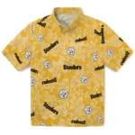 Pittsburgh Steelers Hawaiian Shirt – Hibiscus Oasis