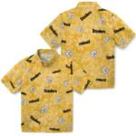 Pittsburgh Steelers Hawaiian Shirt – Hibiscus Oasis