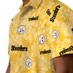Pittsburgh Steelers Hawaiian Shirt – Hibiscus Oasis