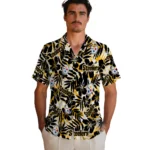 Pittsburgh Steelers Hawaiian Shirt – Hibiscus Overlay