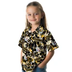 Pittsburgh Steelers Hawaiian Shirt – Hibiscus Overlay