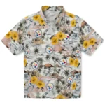 Pittsburgh Steelers Hawaiian Shirt – Hibiscus Seaside