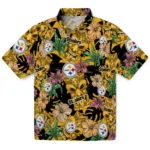 Pittsburgh Steelers Hawaiian Shirt – Hibiscus Tiki Jungle