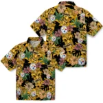 Pittsburgh Steelers Hawaiian Shirt – Hibiscus Tiki Jungle