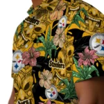 Pittsburgh Steelers Hawaiian Shirt – Hibiscus Tiki Jungle