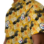 Pittsburgh Steelers Hawaiian Shirt – Hibiscus Tropics