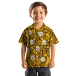 Pittsburgh Steelers Hawaiian Shirt – Leaf Outline