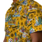 Pittsburgh Steelers Hawaiian Shirt – Simpsons Christmas