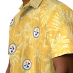 Pittsburgh Steelers Hawaiian Shirt – Vintage Palm Tree