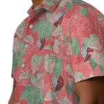 Portland Trail Blazers Hawaiian Shirt – Anthurium Overlay
