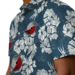 Portland Trail Blazers Hawaiian Shirt – Hibiscus Flowers