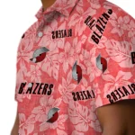 Portland Trail Blazers Hawaiian Shirt – Hibiscus Oasis
