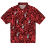 Portland Trail Blazers Hawaiian Shirt – Leaf Outline