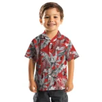 Portland Trail Blazers Hawaiian Shirt – Palm Leaves