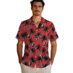 Portland Trail Blazers Hawaiian Shirt – Palm Tree Motif