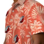 Portland Trail Blazers Hawaiian Shirt – Vintage Palm Tree