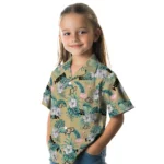 Purdue Boilermakers Hawaiian Shirt – Flamingo and Hibiscus