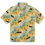 Purdue Boilermakers Hawaiian Shirt – Hibiscus Mood