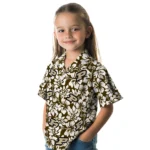 Purdue Boilermakers Hawaiian Shirt – Hibiscus Motif