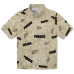 Purdue Boilermakers Hawaiian Shirt – Hibiscus Oasis