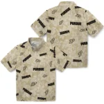 Purdue Boilermakers Hawaiian Shirt – Hibiscus Oasis